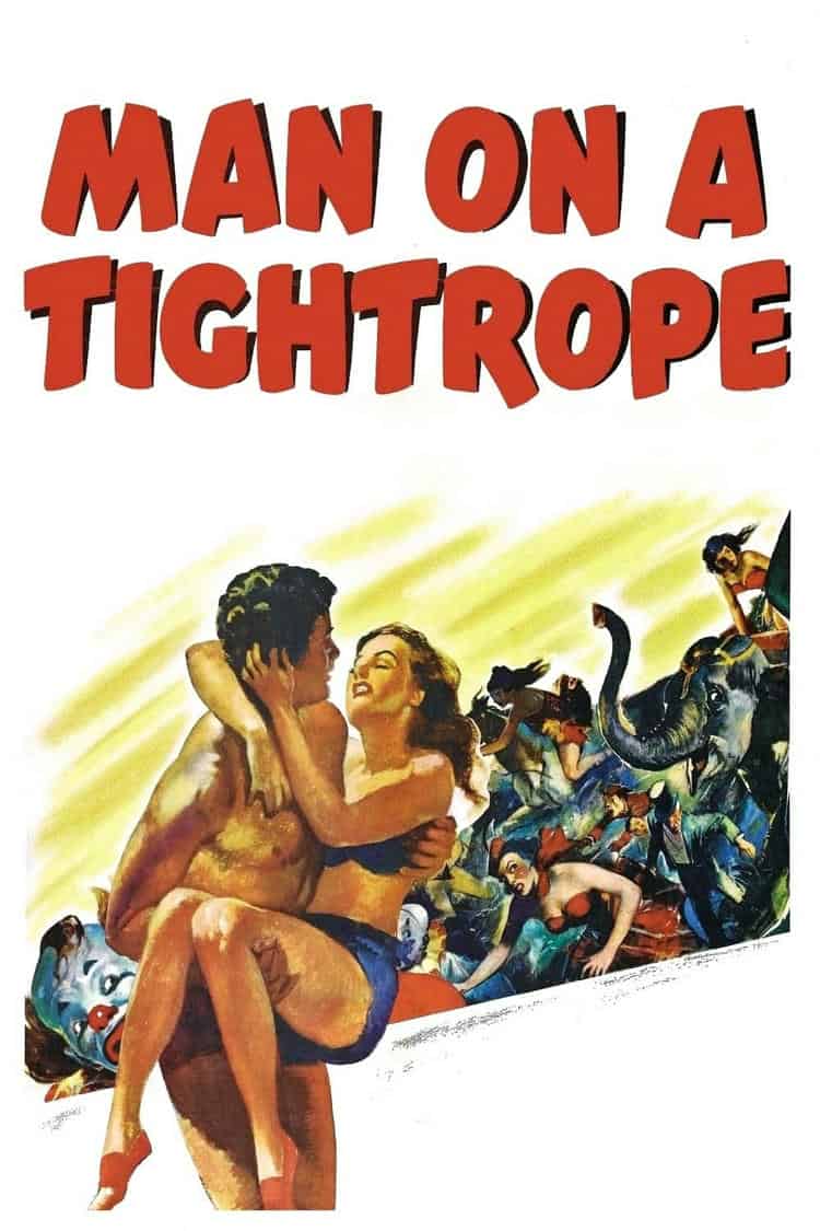Poster for Man on a Tightrope